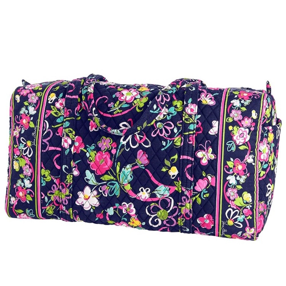 Vera Bradley ribbons duffel bag